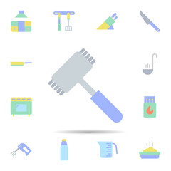 Kitchen, hammer icon. Universal set of Kitchen for website design and development, app development