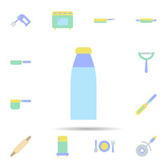 Kitchen, milk bottle icon. Universal set of Kitchen for website design and development, app development