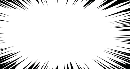 Horizontal Warm color Background exploding with flashing light