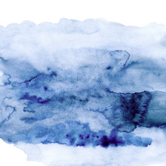 Grunge watercolor ink spot texture, mysterious fog