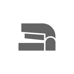 Stapler icon. Element of materia flat tools icon