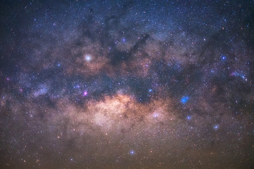 Milky way galaxy in space