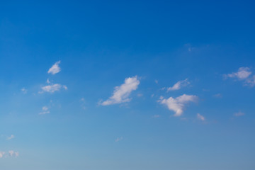 White clouds blue sky. Blue sky with white clouds background. Blue sky with clouds wallpaper. 