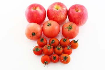 新鮮な野菜と果物