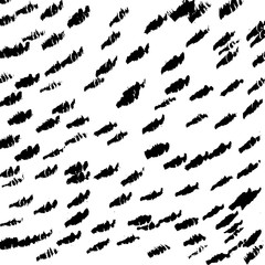 Brush grunge pattern. White and black vector.