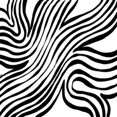 Fototapeta na wymiar Brush grunge pattern. White and black vector.