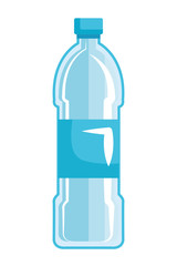 plastic bottle recycle icon vector illustration