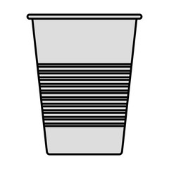 disposable cup material icon vector illustration