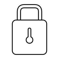 safe secure padlock icon vector illustration
