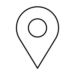 pin pointer location icon vector illustration