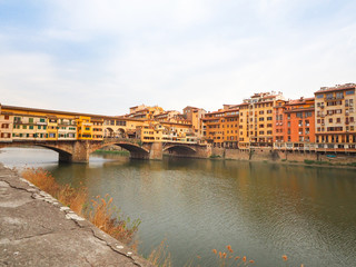 Fototapeta na wymiar florence a romantic and popular city in Italy.
