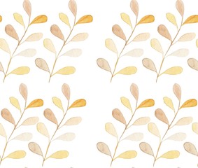 Seamless vintage on whate background