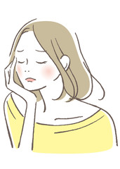 悩む女性