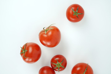 신선한 유기농 토마토