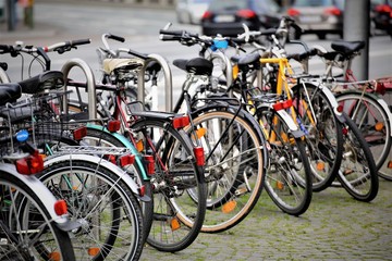 bicycles in amsterdam