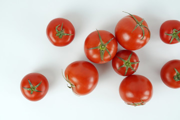 신선한 유기농 토마토