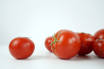 신선한 유기농 토마토