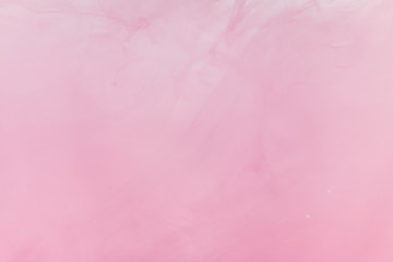 Fototapeta premium ink in water, pink smoke texture background