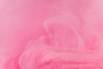 ink in water, pink smoke texture background