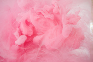 Colorful ink in water