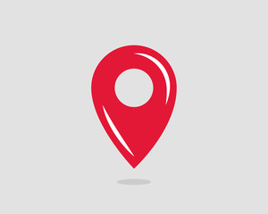 Fototapeta premium Map icons. Marker pointer. Pin location vector icon. GPS navigation symbol.