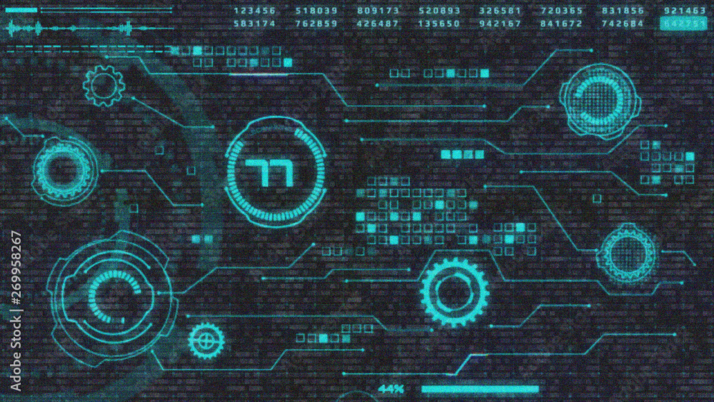 Poster hud communication elements interface