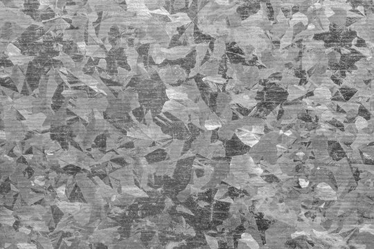 Close Up Of Grey Metal Plate Background