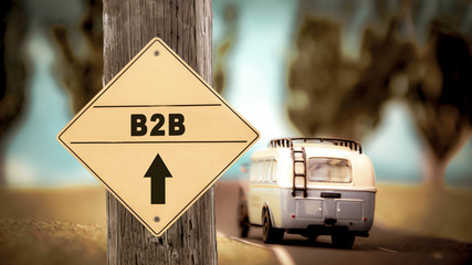 Street Sign to B2B