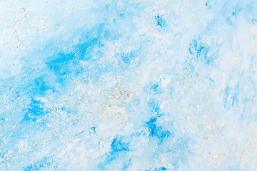 Background of blue and white art texture tones with copy space.