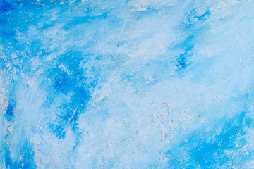 Background of blue and white art texture tones with copy space.