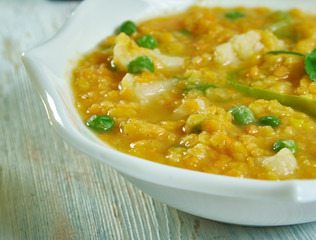 Maharashtrian  Vegetable Lentil Stew with Goda Masala