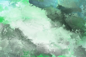 cool green stylish painting, fantastic colored background