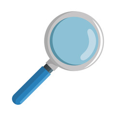 magnifying glass search isolated icon