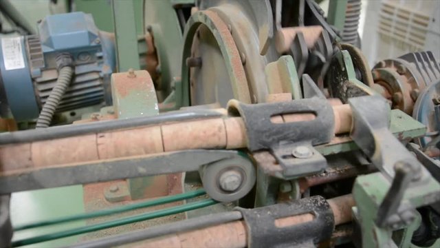 Cork factory, Portugal
Cutting, boiling, machines... all process