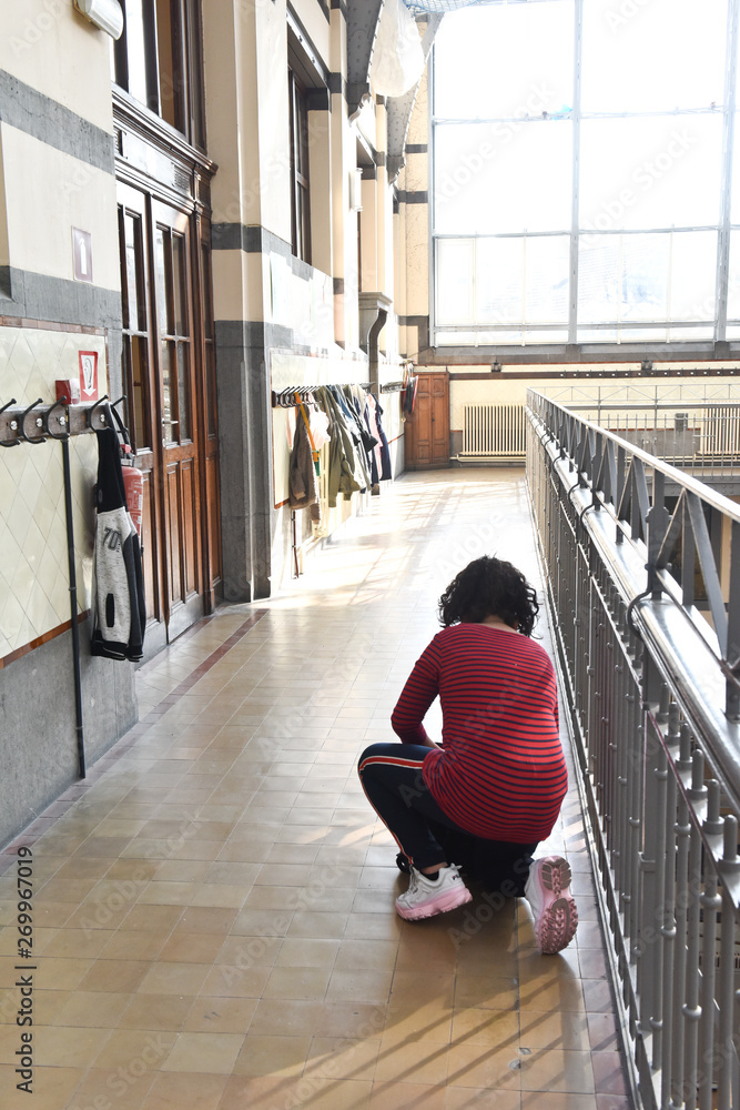 Poster enseignement ecole education enfant jeune