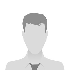 Person gray photo placeholder man