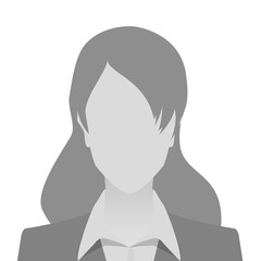 Person gray photo placeholder woman