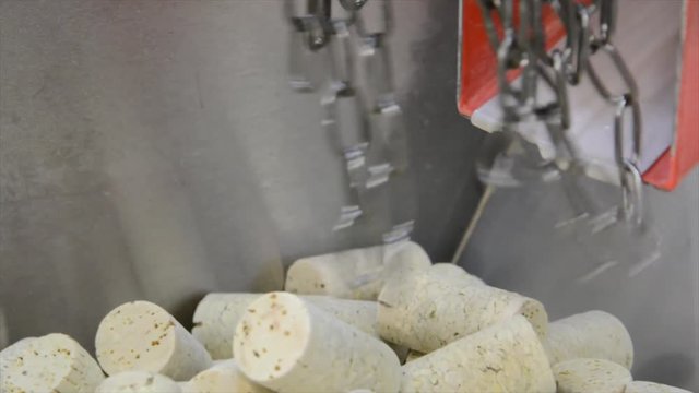 Cork factory, Portugal
Cutting, boiling, machines... all process