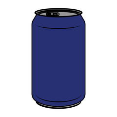 aluminium can product icon vector illustration