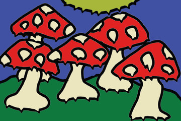 Melting Mushrooms