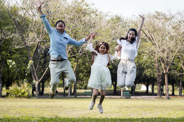 Children are take a photo for parents.