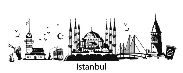 Fototapeta premium istanbul horizontal готовый
