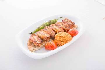 Turkish barbecued chicken wings