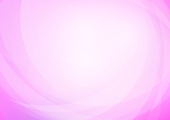 Obraz premium Curved abstract pink background