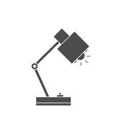 Lamp icon vector