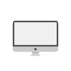 Monitor vector icon