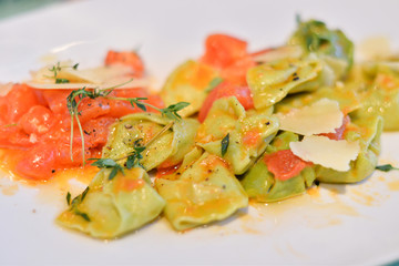 ravioli Italian dish