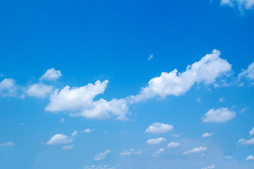 blue sky with clouds