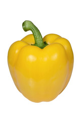 Yellow sweet pepper close up