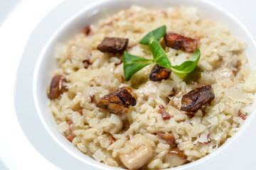 rice with meat and vegetables